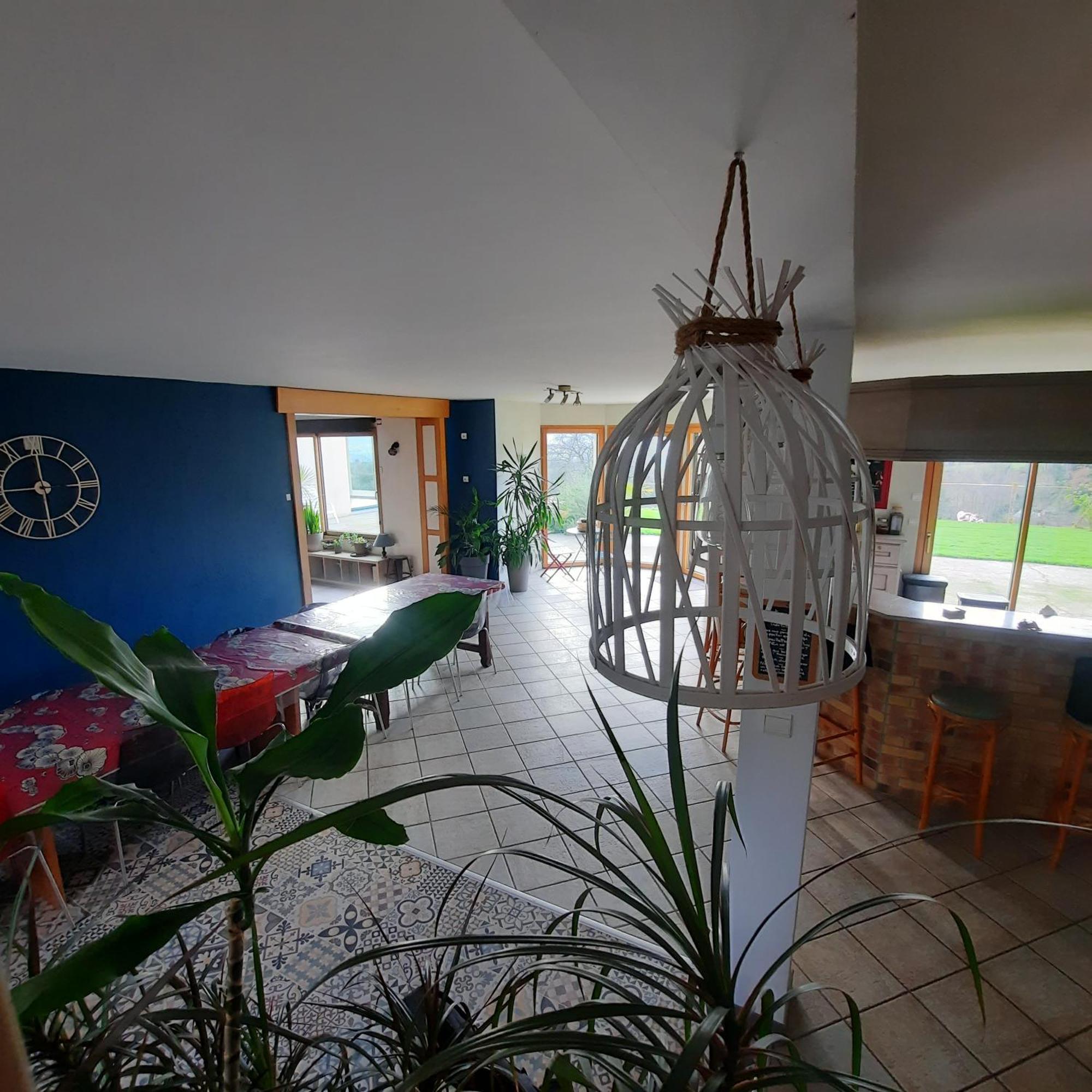 Magnifique Villa Avec Piscine Interieure Saint-Pois ภายนอก รูปภาพ